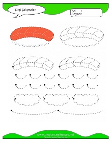 Çizgi Çalışma Sayfaları